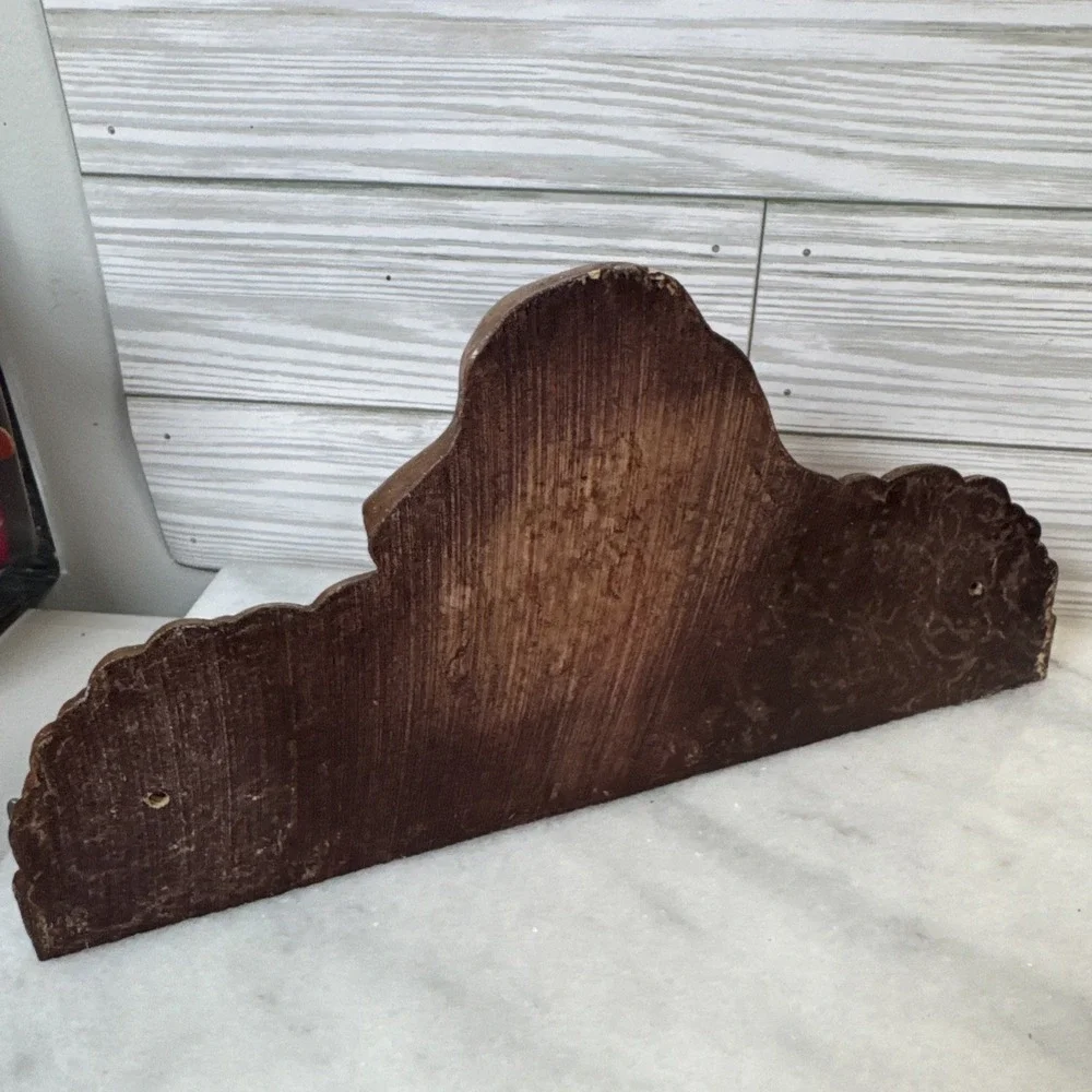 BS3 Vint chalkware Irish setter cocker spaniel rooster pheasant tie belt hanger